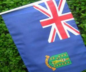 yapboz İngiliz Virgin Adaları bayrağı